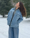 What a Friend In Jesus Denim Jacket