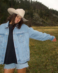 What a Friend In Jesus Denim Jacket