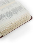 Bible Tabs with Black Foiling