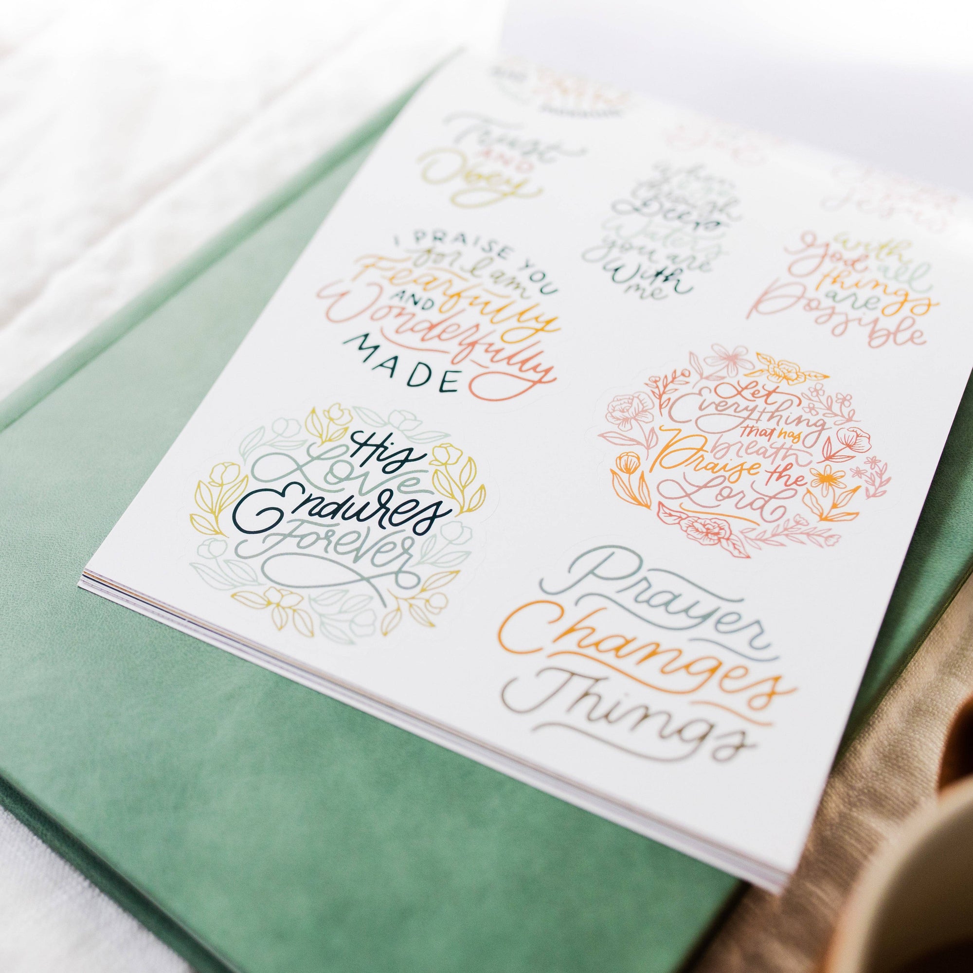 Strong in the Lord | Bible Study Stickers