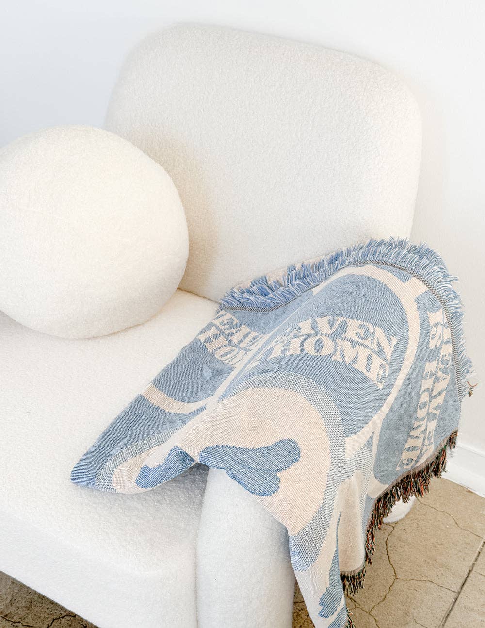 Heaven Is Home Throw Blanket