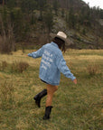 What a Friend In Jesus Denim Jacket